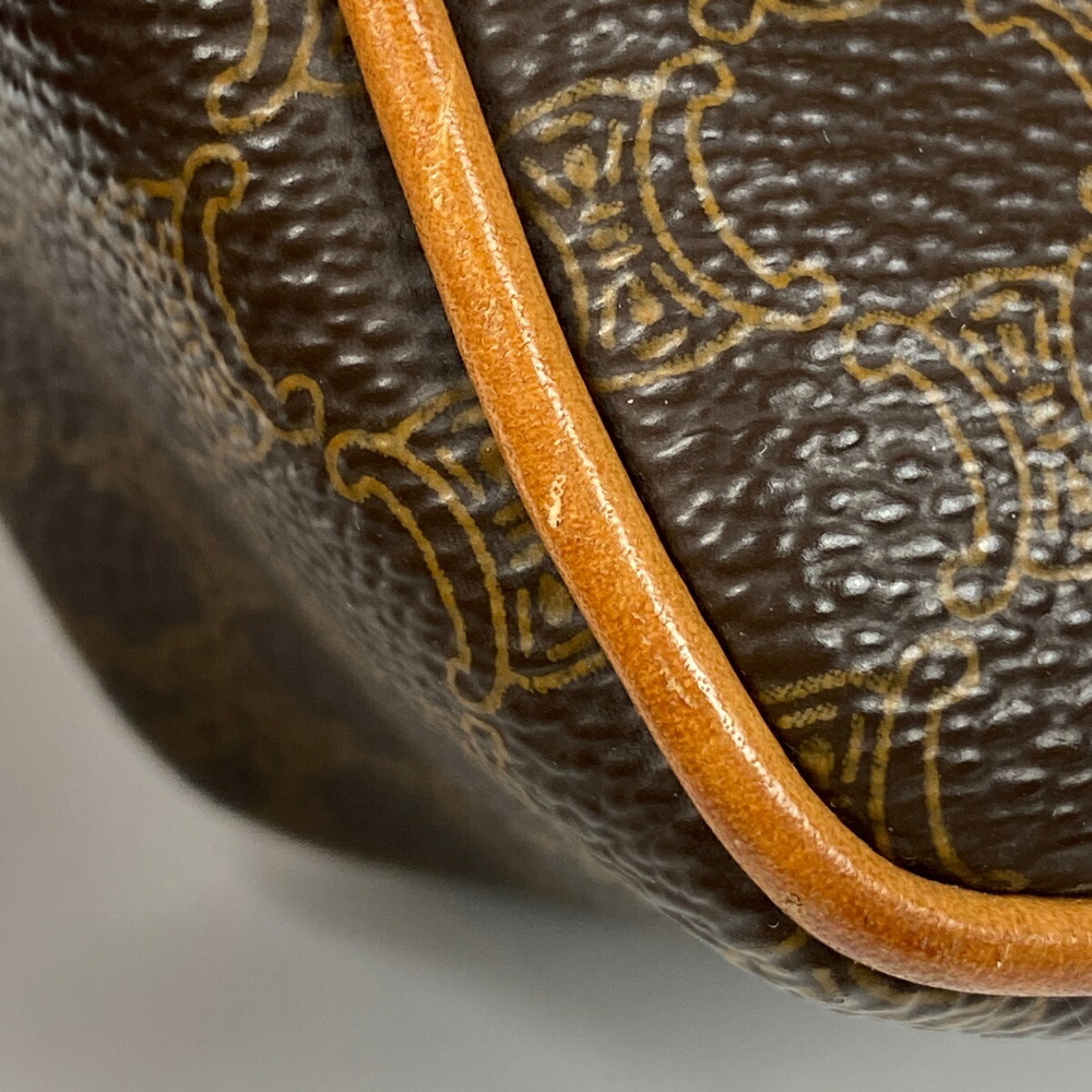 Celine Macadam Pattern Canvas Shoulder Bag Brown - image 3